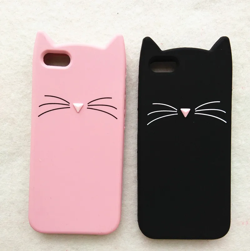 imágenes para DHL Libre Para el iphone 7 Caso De Silicio Cubierta 3D Kawaii Gato de la Barba para iPhone7 6 s 6 s más 6 más 5 s 5S Teléfono sony ericsson casos imágenes para DHL Libre Para el iphone 7 Caso De Silicio Cubierta 3D Kawaii Gato de la Barba para iPhone7 6 s 6 s más 6 más 5 s 5S Teléfono sony ericsson casos