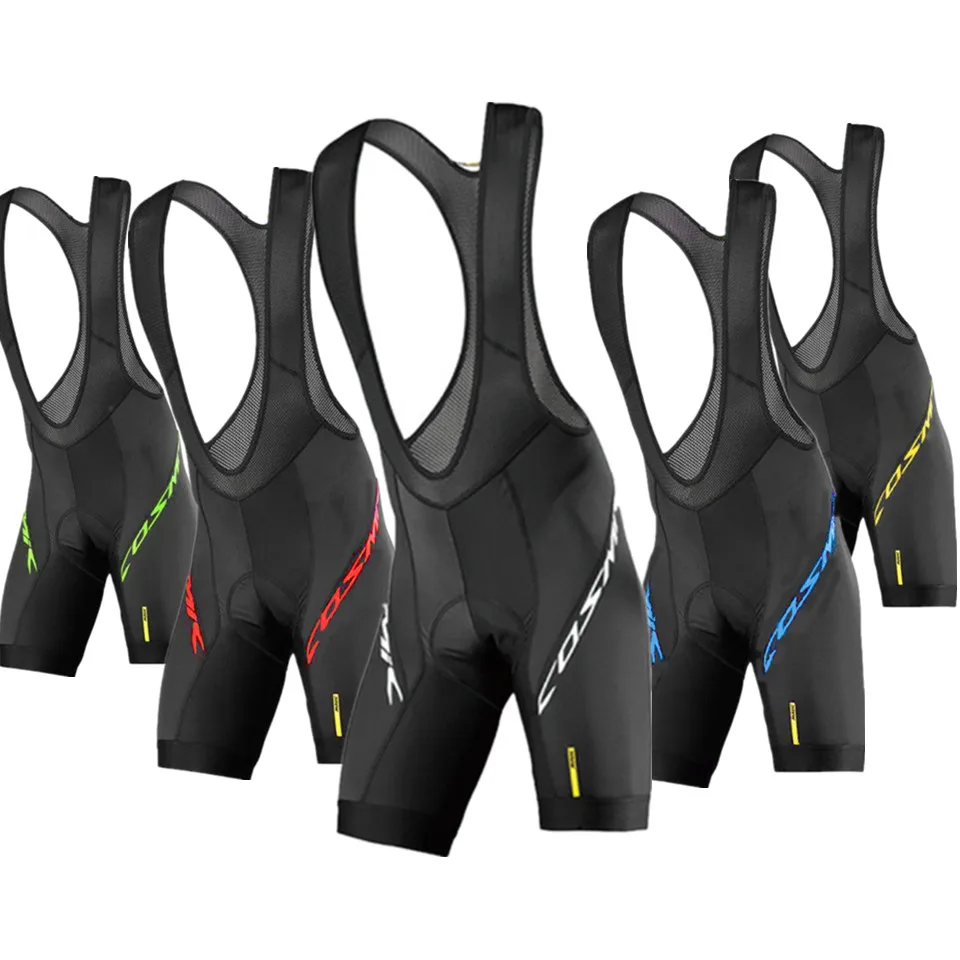 Pro Team Mavic 2018 Новые велосипедные 9D гелевые нагрудники шорты MTB быстросохнущие