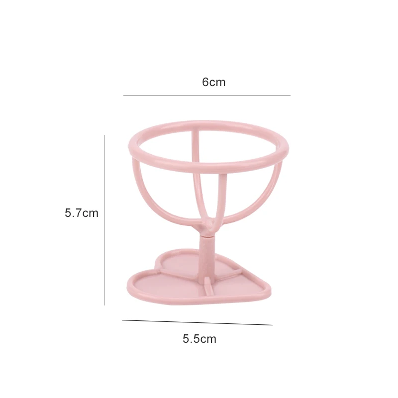Держатели спонжей для макияжа, косметический Органайзер, пуховый дисплей, подставка, спонж в форме яйца, держатель для сушки, кронштейн, подставка для хранения косметики, 1 шт
