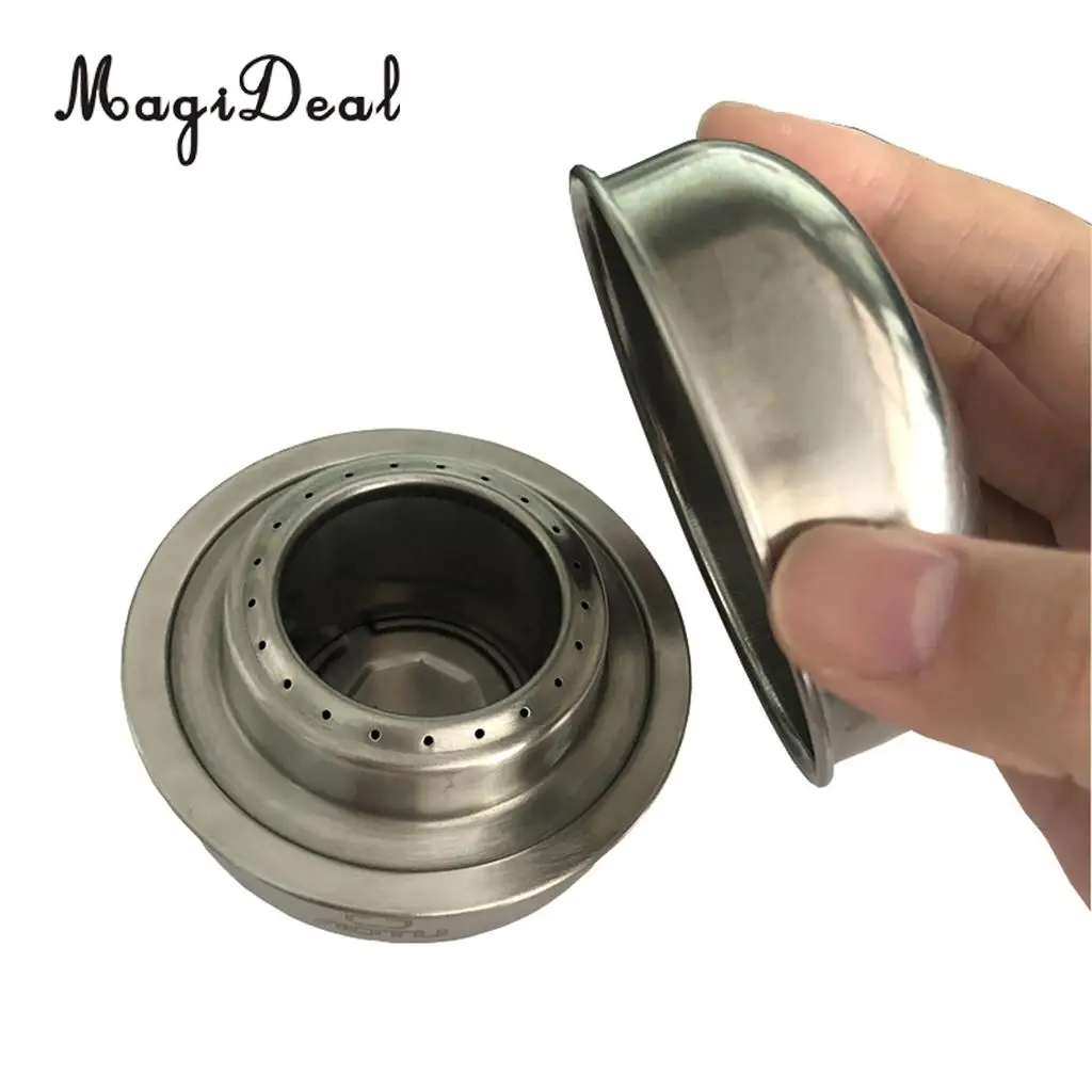 Outdoor Survival Travel Camping Alcohol Stove Spirit Burner Fire Cap Cover