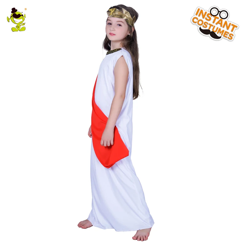 Новые детские костюмы римского центуриста для девочек, Костюмы для ролевых игр в римском стиле для Хэллоуина, вечерние маскарадные костюмы