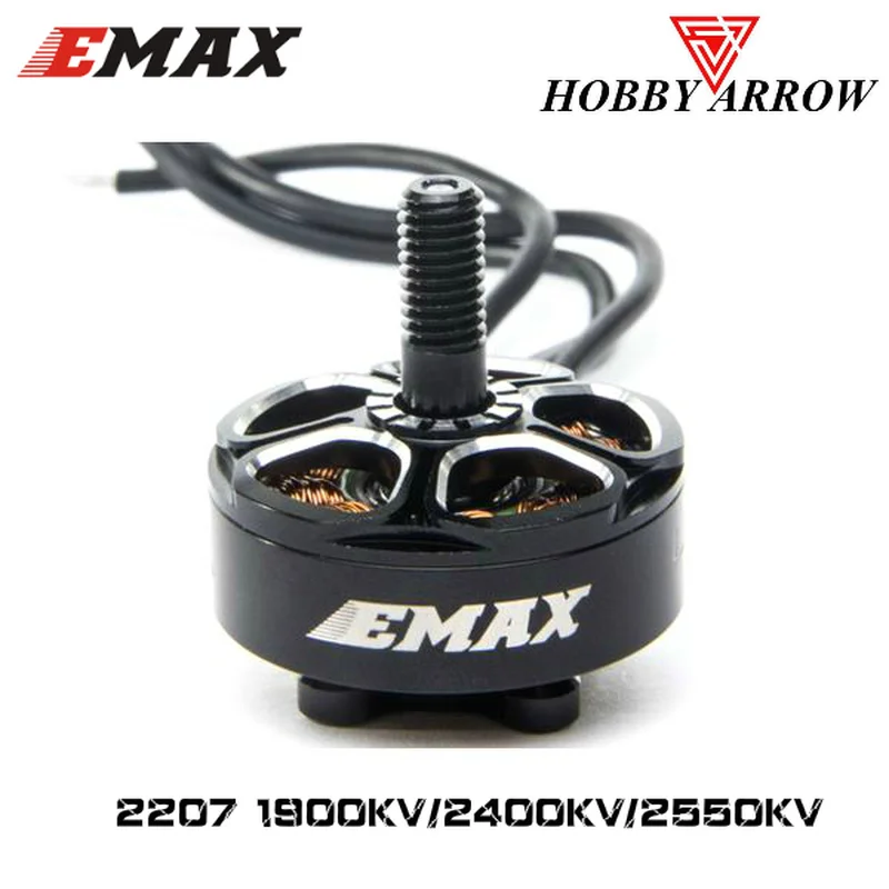 

EMAX LS2207 Lite Spec 2207 1900KV 2400KV 2550KV CW Thread Racing Brushless Motor for RC FPV Racing Drone Quadcopter