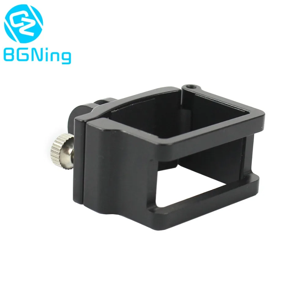 

Aluminum Alloy Clip Fixed Adapter 1/4" Hole Support Selfie Stick Tripod Mount for Gopro Sport Camera Osmo Pocket Handheld Gimbal