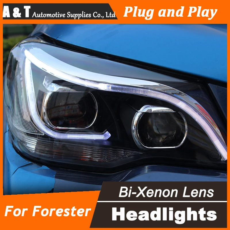 Car Styling For New Forester Led Headlight Embly 2017 Subaru Car Styling For New Forester Led Headlight Embly 2017 Subaru Drl Lens Double Beam H7 With Hid Kit 2 Pcs In Light From Automobiles