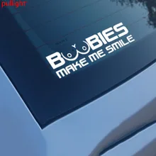 Boobes – autocollant de voiture drôle en vinyle, pour fenêtre
