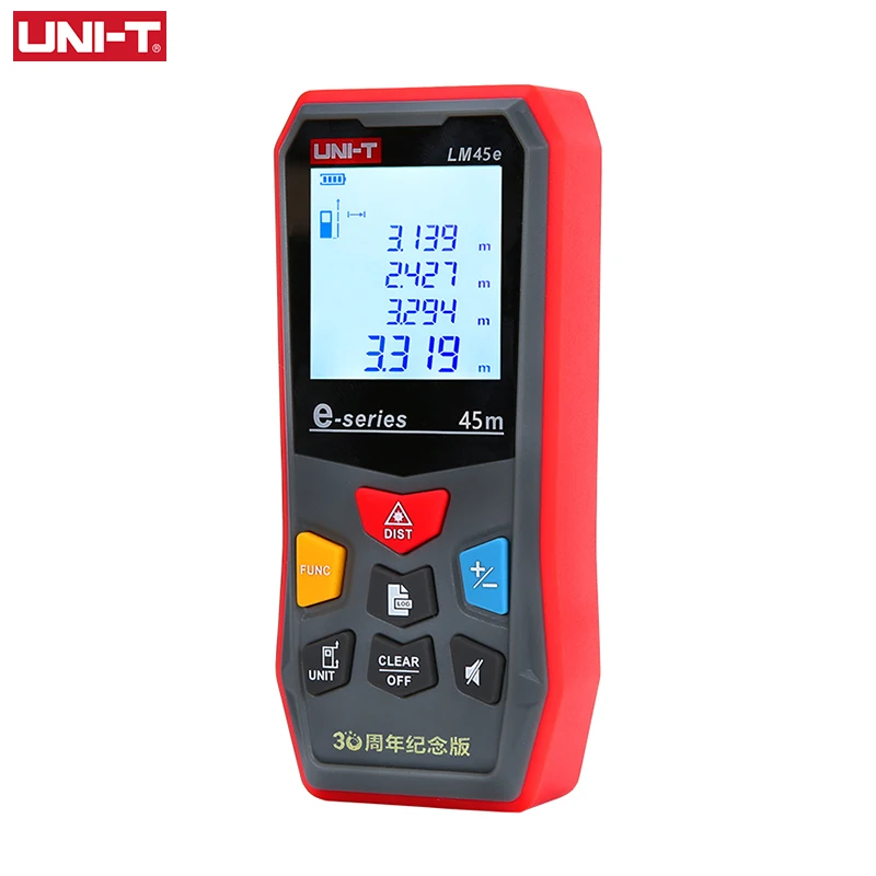 UNI-T 45M 50M 60M Laser Rangefinder Digital Laser Distance Meter Ruler Building Tape Measure Large LCD Backlight UNI-T 45M 50M 60M Laser Rangefinder Digital Laser Distance Meter Ruler Building Tape Measure Large LCD Backlight