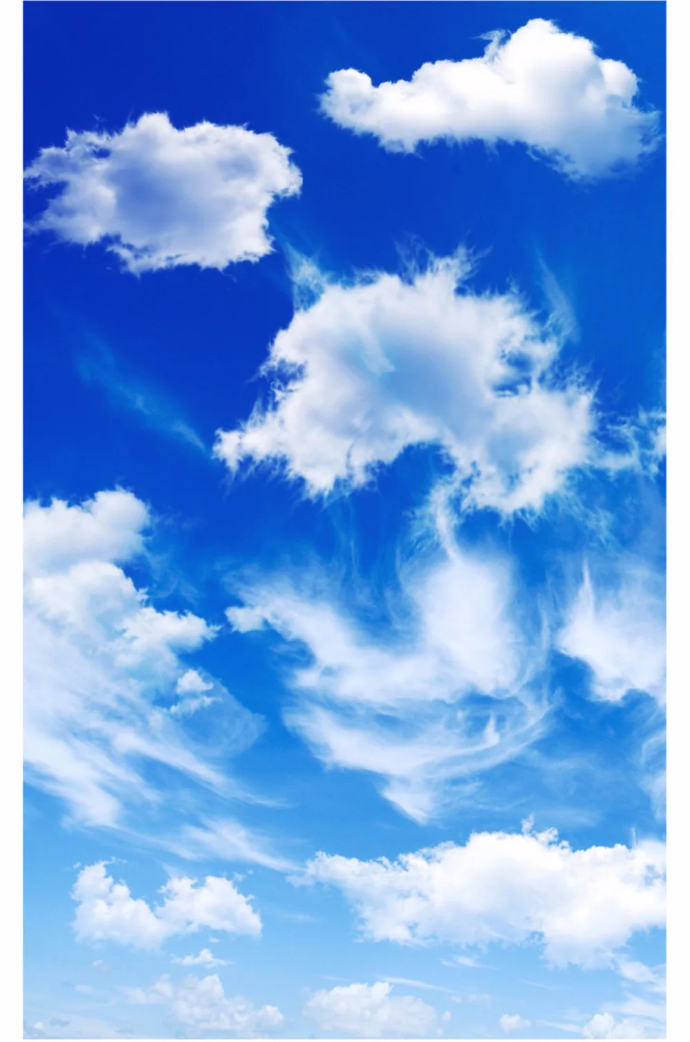 Beibehang Menyesuaikan Setiap Ukuran Wallpaper Fresco Foto HD Estetika Biru Langit Putih Dove Terbang Langit Langit Langit Langit Lukisan Dinding Wallpaper Ceiling Murals Wallpaper Mural Wallpaperceiling Murals AliExpress