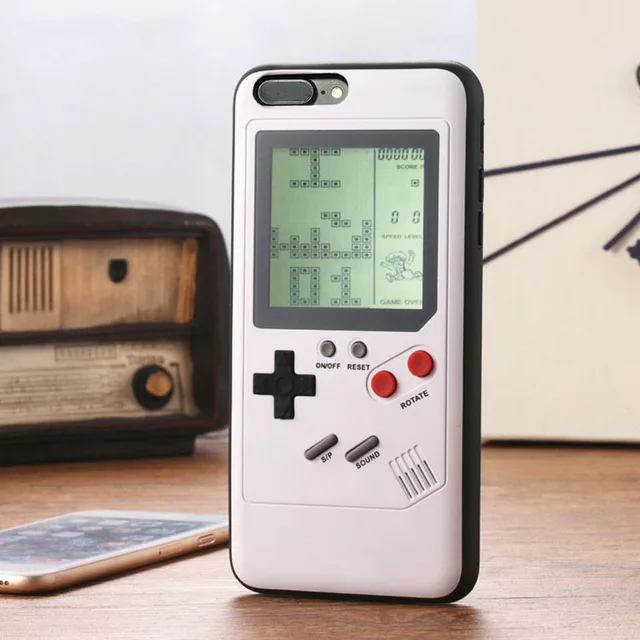 Retro GB Gameboy Tetris Case para Phone X XS Max XR Huawei P20 PRO Plus free shipping