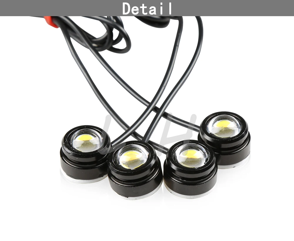 DRL 4*1 5 Вт автомобильный стробоскопический светильник Eagle Eye с пультом