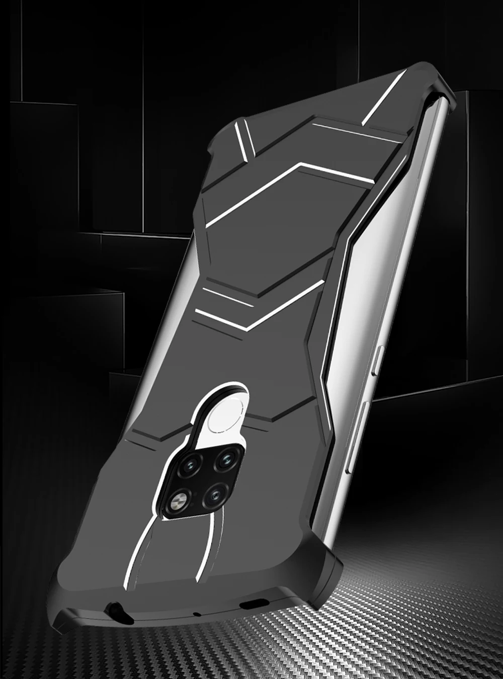Алюминиевый защитный Магнитный чехол с черной пантерой для huawei P30 Pro P30 Lite Nova 4e mate 20, чехол с Железным человеком, чехол для телефона, кожаная сумка