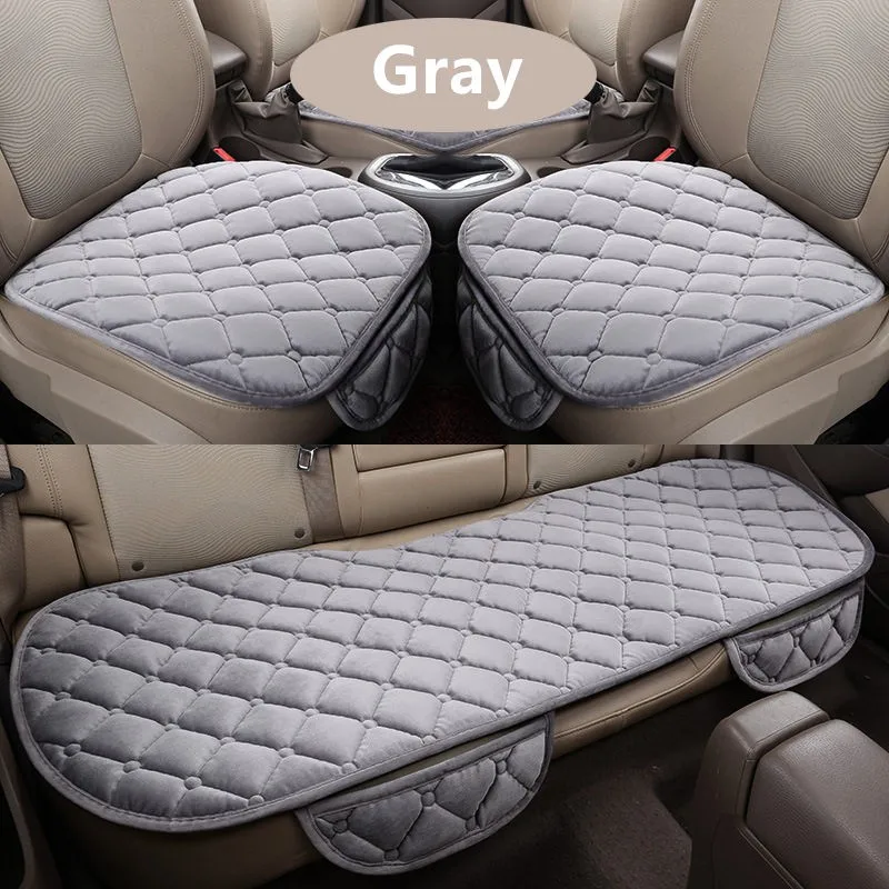 Soft Cotton Car Seat Cushion Front Back Seat Covers car Auto Chair Pad