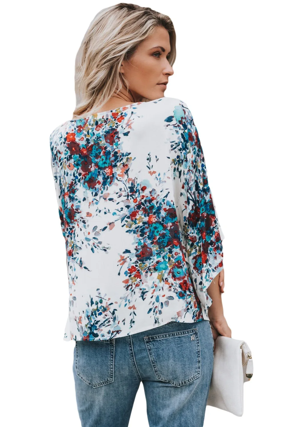 White-Flowerlet-Print-Tie-Front-Kimono-Sleeve-Blouse-LC251052-109-3