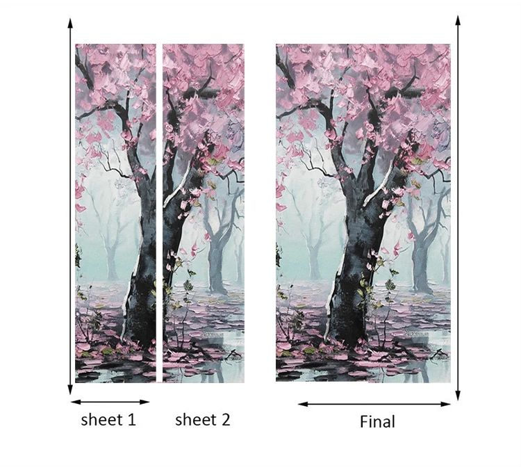 Creative 3D Golden Leaves Door Sticker DIY Home Decor Decal Self Adhesive Wallpaper Waterproof Mural For Bedroom Door Renovation