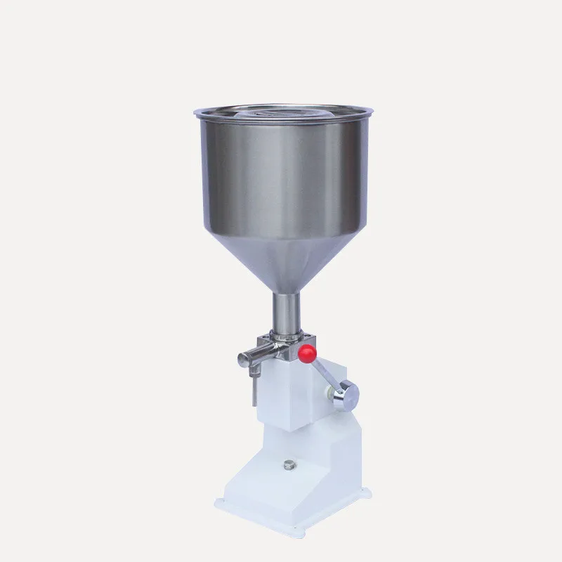 Food Filling Machine Manual Hand Pressure Stainless Paste Dispensing