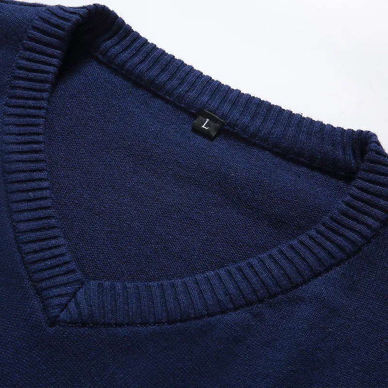 New Simple Smart Casual Pullover High Quality Pure Cotton Long Sleeve Sim Fit Mens Sweater Fashion Plus Size Men Sweaters 2018 New Simple Smart Casual Pullover High Quality Pure Cotton Long Sleeve Sim Fit Mens Sweater Fashion Plus Size Men Sweaters 2018