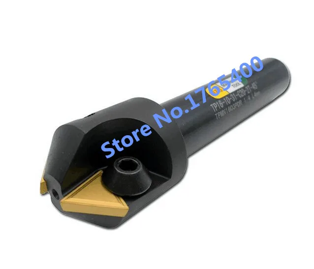 New 1pcs 20mm 30 degree TP16R30C20 indexable chamfer End mill cutterin Milling Cutter from
