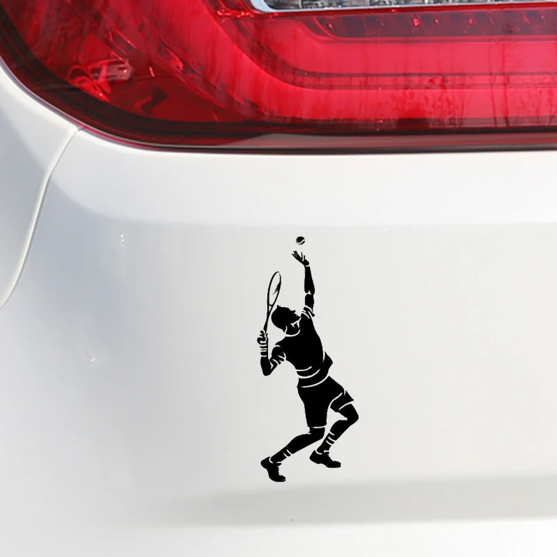 QYPF 5 см * 12 личная мода игры в теннис искусственные Смешные аксессуары|car sticker|funny