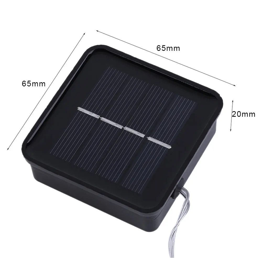 

10PCS 10M Solar Powered light 100 LED Copper Wire Outdoor String Fairy Light Green Color