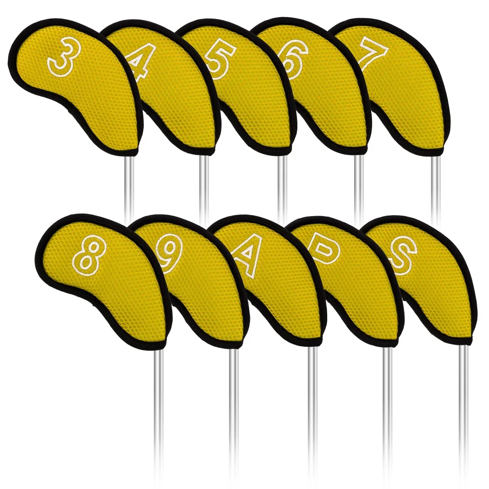 6003435 golf iron cover mesh yellow (8)