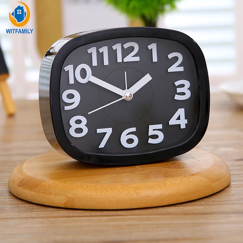 2017 Digital Alarm Clocks Candy colors Creat Portable Mute clock Bicycle Moon style Desktop Table Bed watch gifts favor for kids