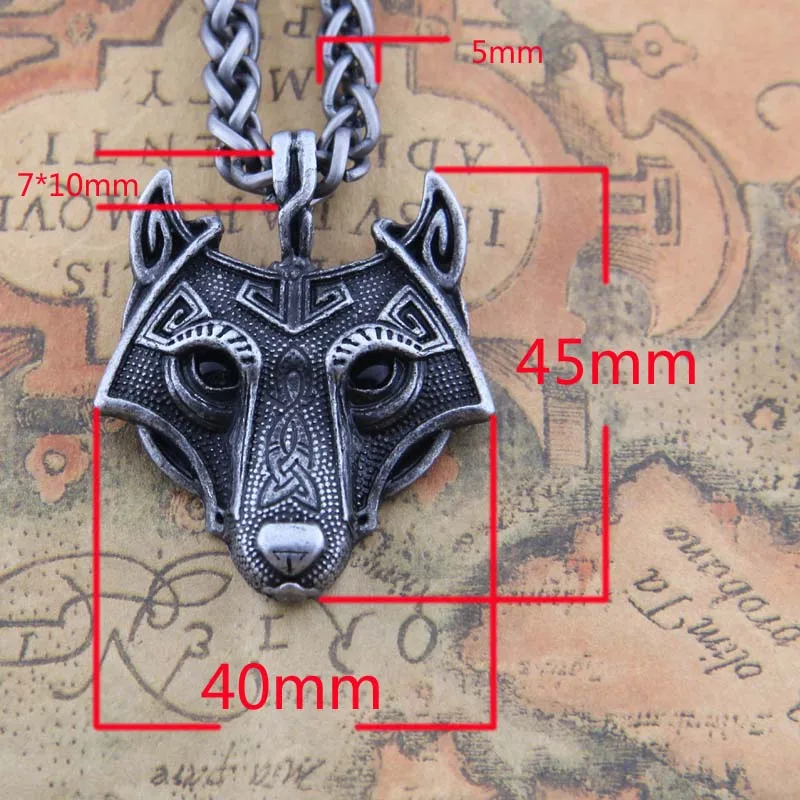 Yage 5Colors 1pcs Norse Vikings Pendant Necklace Norse Wolf Head Necklace Original Animal Jewelry Wolf Head hange Yage 5Colors 1pcs Norse Vikings Pendant Necklace Norse Wolf Head Necklace Original Animal Jewelry Wolf Head hange