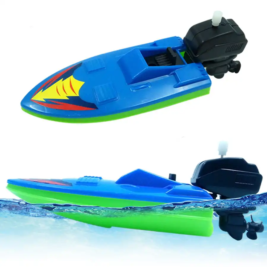 wind up boat bath toy