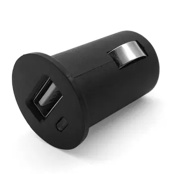 

Car Charger ABS Casing Single USB Ports 2A with Blue Light Max Charging Universal Car Charger with Bowling Shape