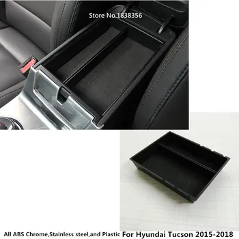 

Top quality For Hyundai Tucson 2015 2016 2017 2018 Inner Storage trim Container Center Console Cup Holder gear box frame armrest