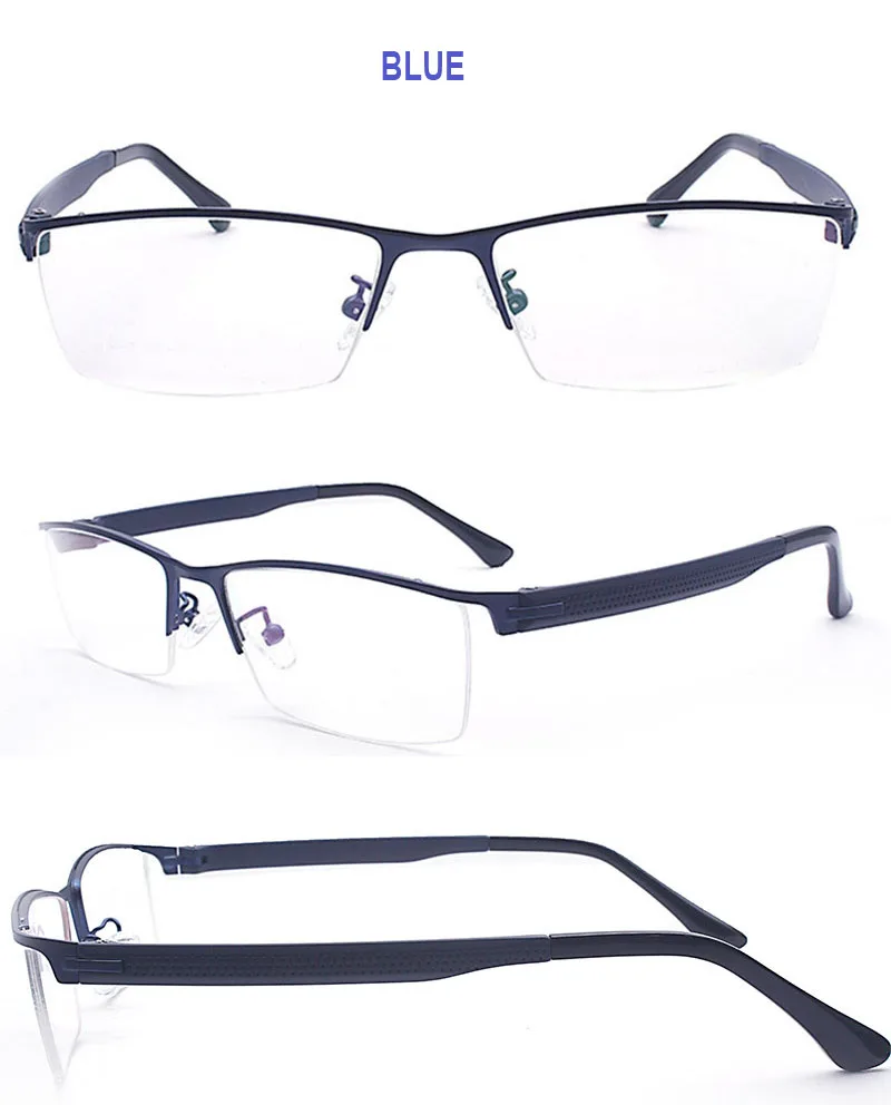 HOTOCHKI, Новое поступление, половинная оправа, Бизнес Стиль, очки, оптические очки, оправа, сплав, весна, дужки, очки