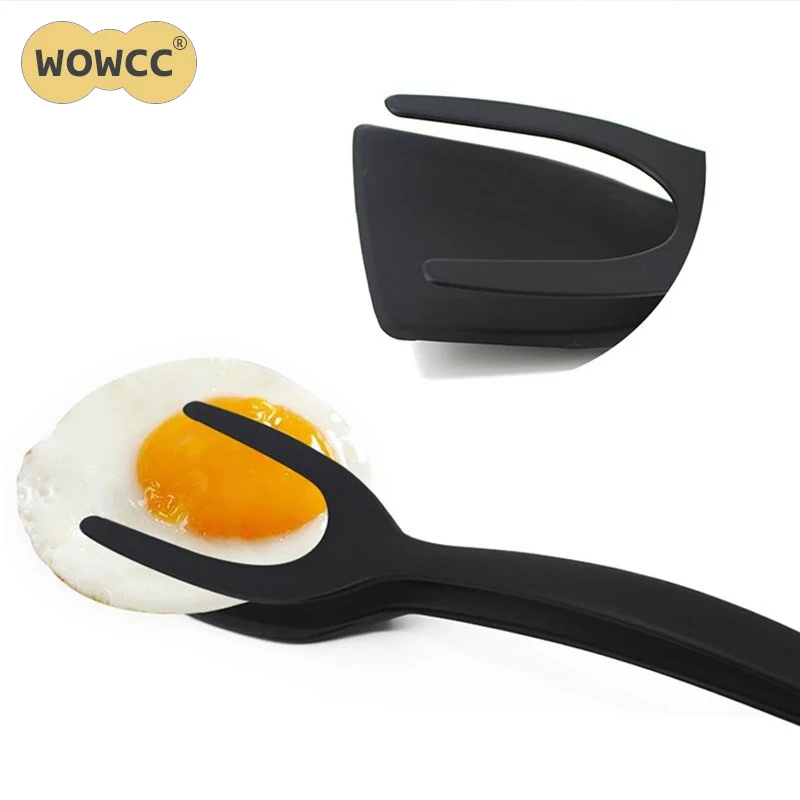 WOWCC Eco friendly Multifunction Non Stick Fried Egg Turners Silicone