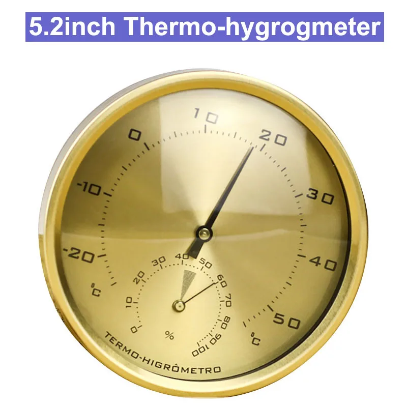 132mm 5.2 Inches Hot selling Wall mounted household thermometer