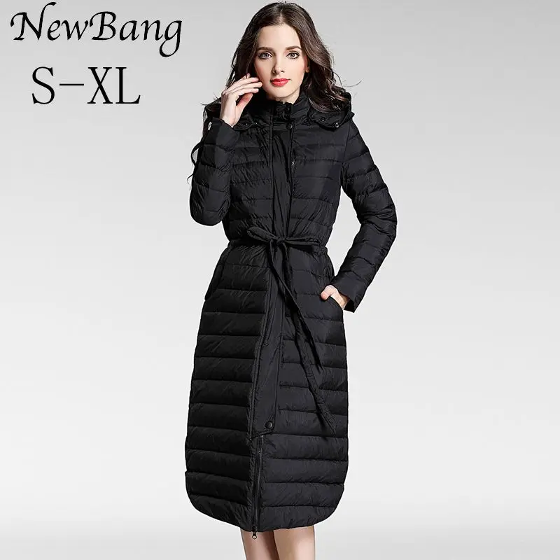 Online Buy Wholesale Womens Puffer Coats From China Womens Puffer 2017 Winter Long Puffer Coat Women Ultra Light Down Jacket Single Breasted Jackets With Hooded And - Online Buy Wholesale Womens Puffer Coats From China Womens Puffer
