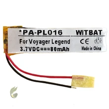 Оливковый лист высокого качества Замена батареи/запасная батарея для Plantronics Voyager Legend | 80 мАч, AHB480832PK/2712090-0983