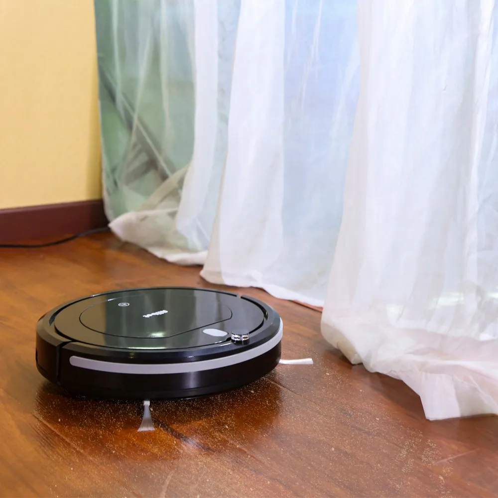 

Convenient Smart Vacuum Cleaner Sweeping Robot Three Cleaning Modes White Lazy People Cleaning Tools intelligent Sweeper