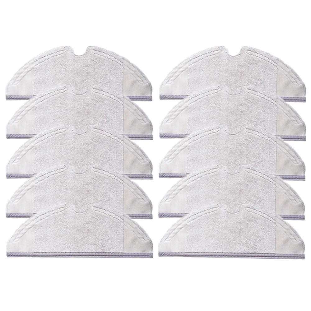 

10pcs Roborock S50 S51 Mop Cloths for Xiaomi Mi Robot S50 S51 Vacuum Cleaner Spare Part Dry Wet Mop Cleaning Pad Replacement