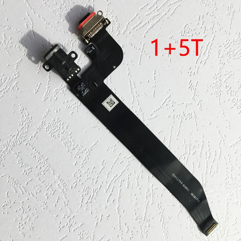 BINYEAE New USB Dock Connector Ribbon Flex Cable For Oneplus 5T A5010