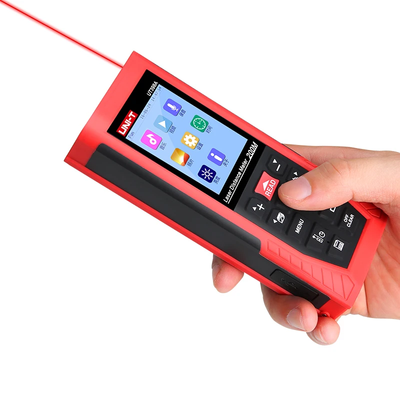 UNI T UT398A 200m Laser Distance Meters Lofting Test