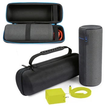 

Newest Travel Carry Pouch Cover Protection Portable Case For UE Megaboom Wireless Bluetooth Speaker Extra Space For Plug&Cable