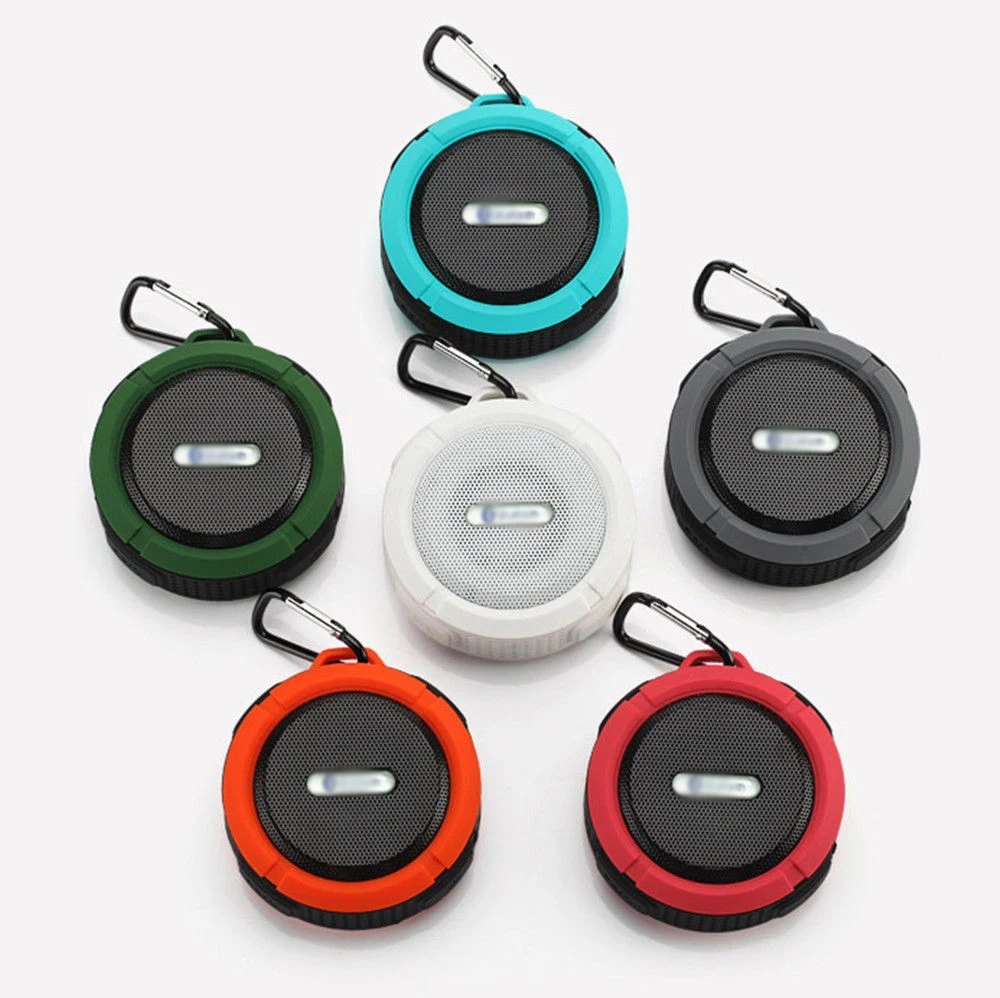 VirWir мини портативный Bluetooth динамик с микрофоном на присоске беспроводной