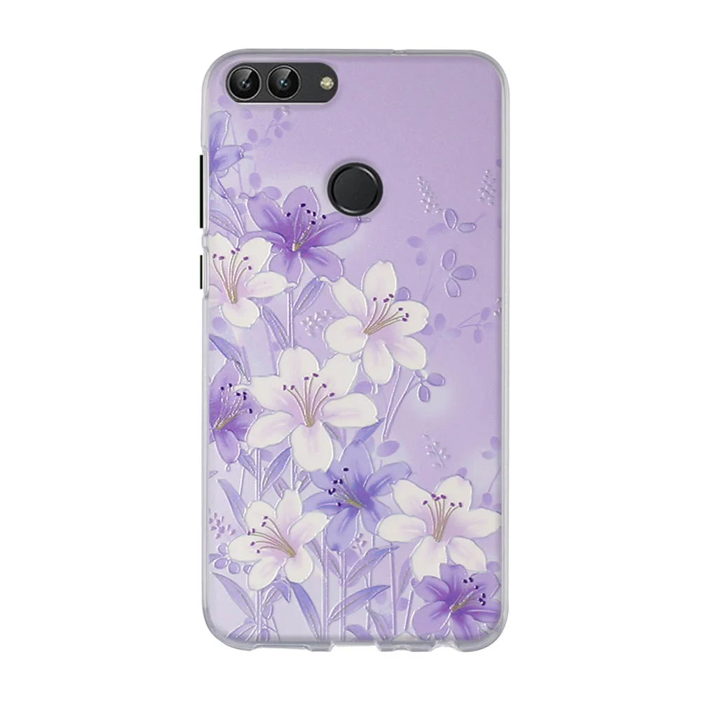 Силиконовый чехол для телефона Huawei Enjoy 7S умный накладка P милый узор бампер 5 65