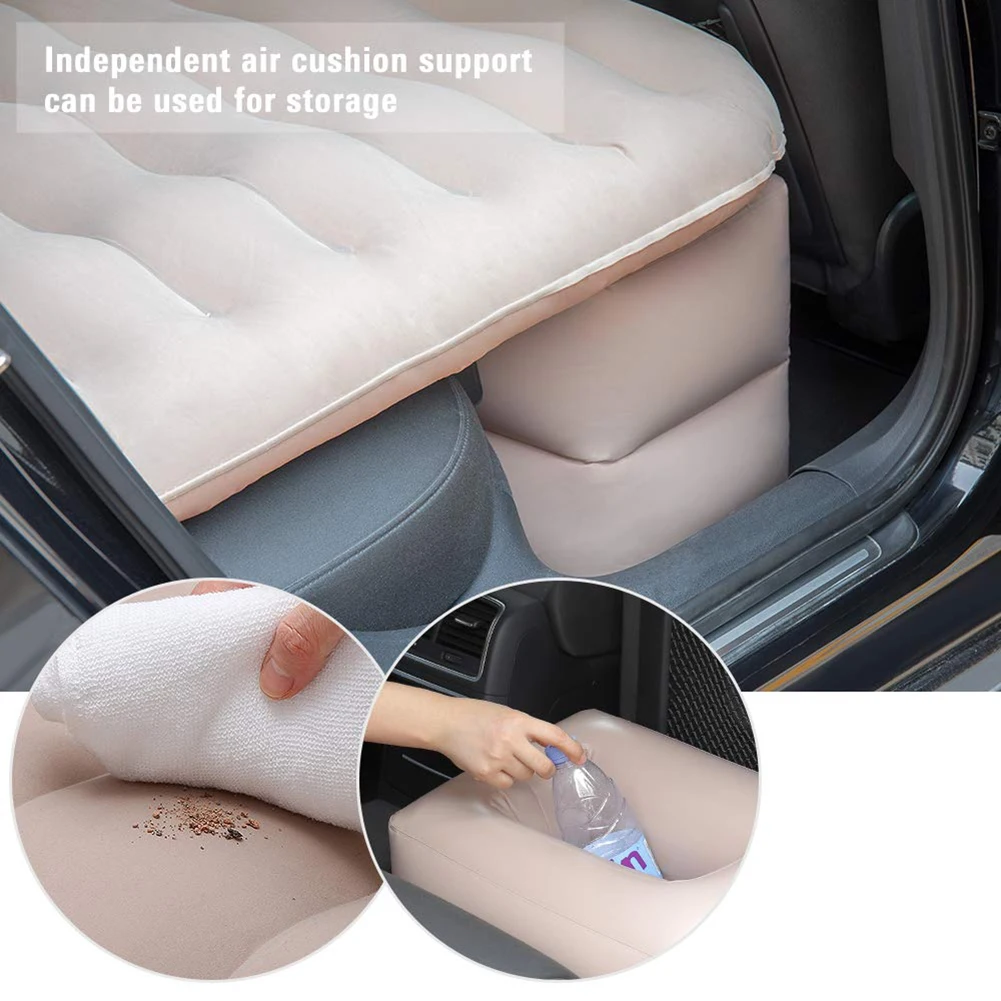 Автомобильный надувной матрас на заднем сиденье, надувной матрас, надувная кровать, надувная подушка для дивана