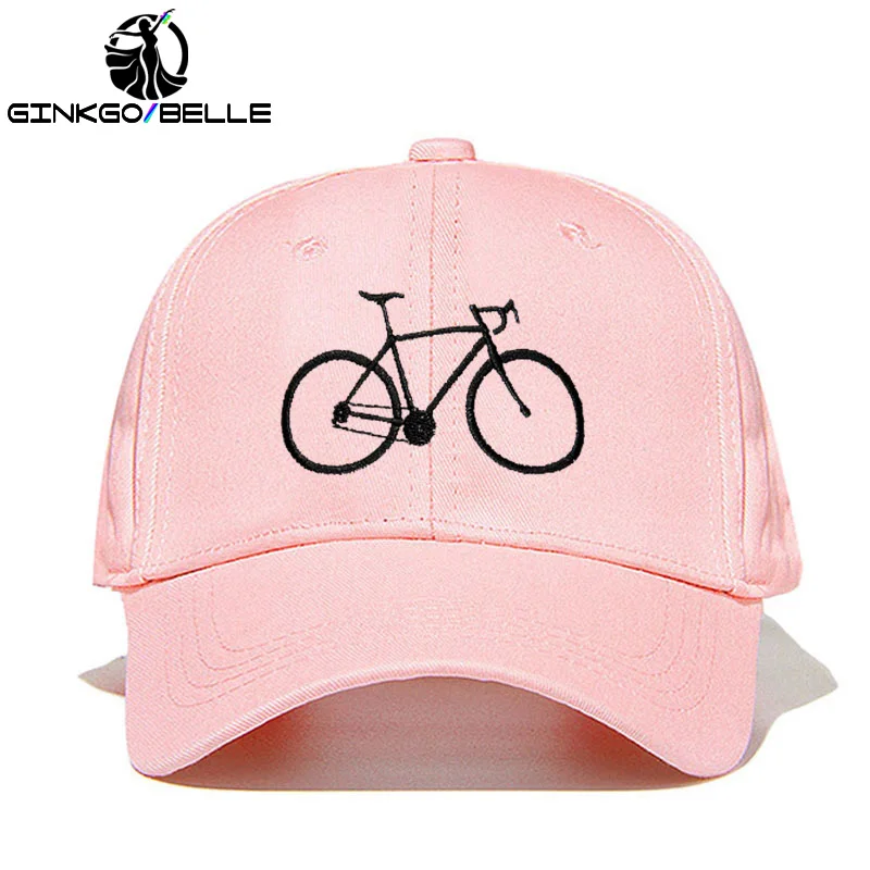 

Daily Commuter Bike Embroidered Baseball Cap Women Cotton Dad Hat Summer Adjustable Embroidery Snapback Cap Men