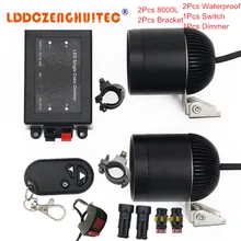 Lddczenghuitec Универсальный Двигатель цикл светодиодный противотуманные фонари задний фонарь анти-туман Парковка Стоп Тормозная Лампы для мотоциклов Предупреждение фонарь Двигатель укладки