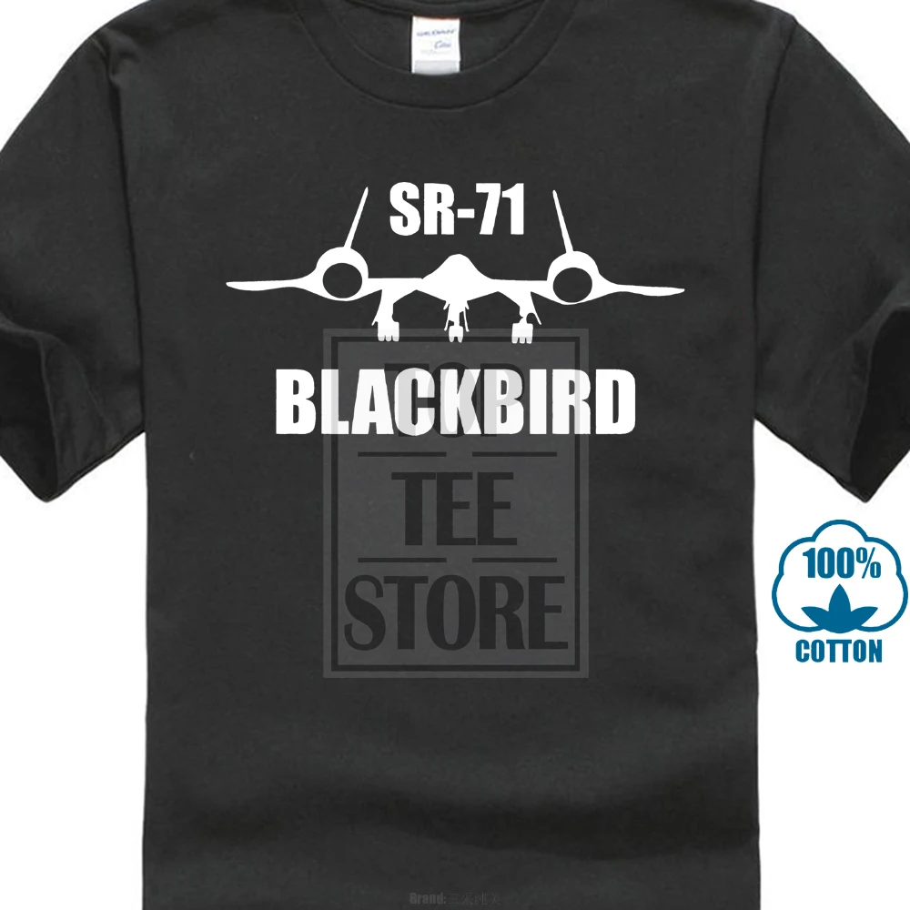 Summer Mens Print T Shirt Sr 71 Blackbird T Shirt Sr71 Air Force ...