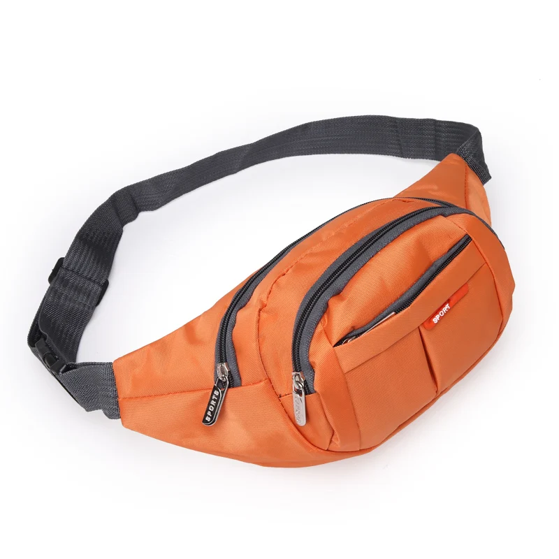 Waterproof Nylon Utility Fanny Pack Waist Bags Bicycle Riding Belt Bags