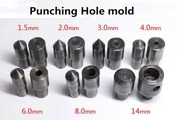 

Leather Hole Punching Cutting Craft Electric Tool Die Mold for Electric Machine Setter 2mm . 2.5mm . 3mm . 4mm 8mm 10mm