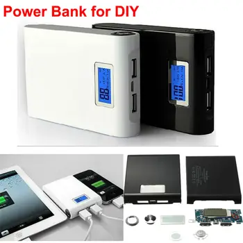 

DIY Kit Dual USB 5V 1A/2A Power Bank 18650 Battery Charger Box for phone and pad