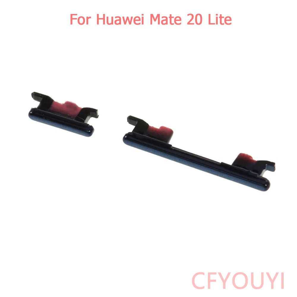 Кнопка включения/выключения звука для Huawei Mate 20 Lite набор боковых кнопок черный