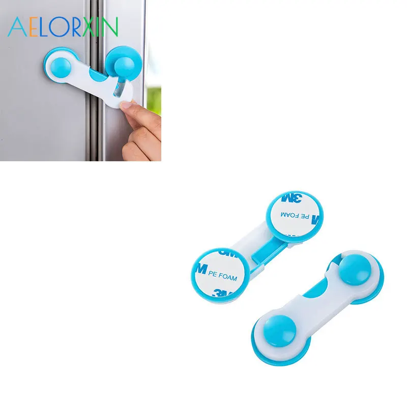 2018 1 قطع لطيف الحيوان الأبواب أدراج خزانة أقفال سلامة طفل رضيع الأطفال حماية السلامة قفل البلاستيك الاطفال الآمن أقفال