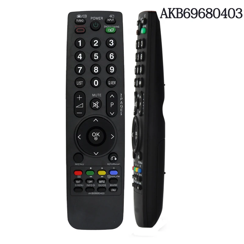 Télécommande de remplacement pour télévisions LG AKB69680403 AKB69680438 Digitaltech® 